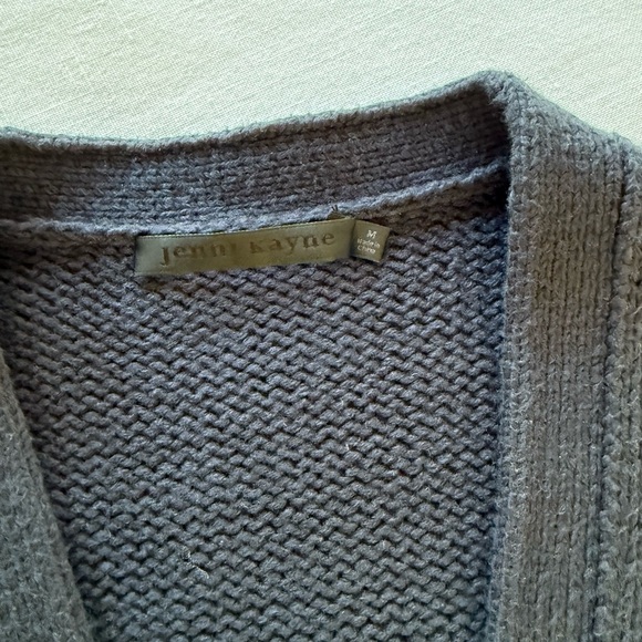 Jenni kayne Cody cardigan, navy size medium - Picture 3 of 4